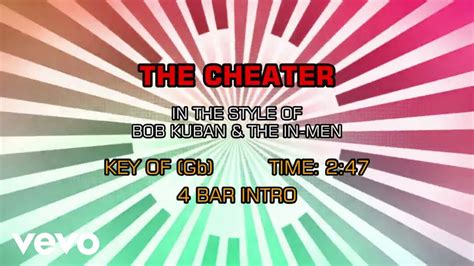 meet the sneaky cheaters|Lyrics for The Cheater by Bob Kuban & the In.